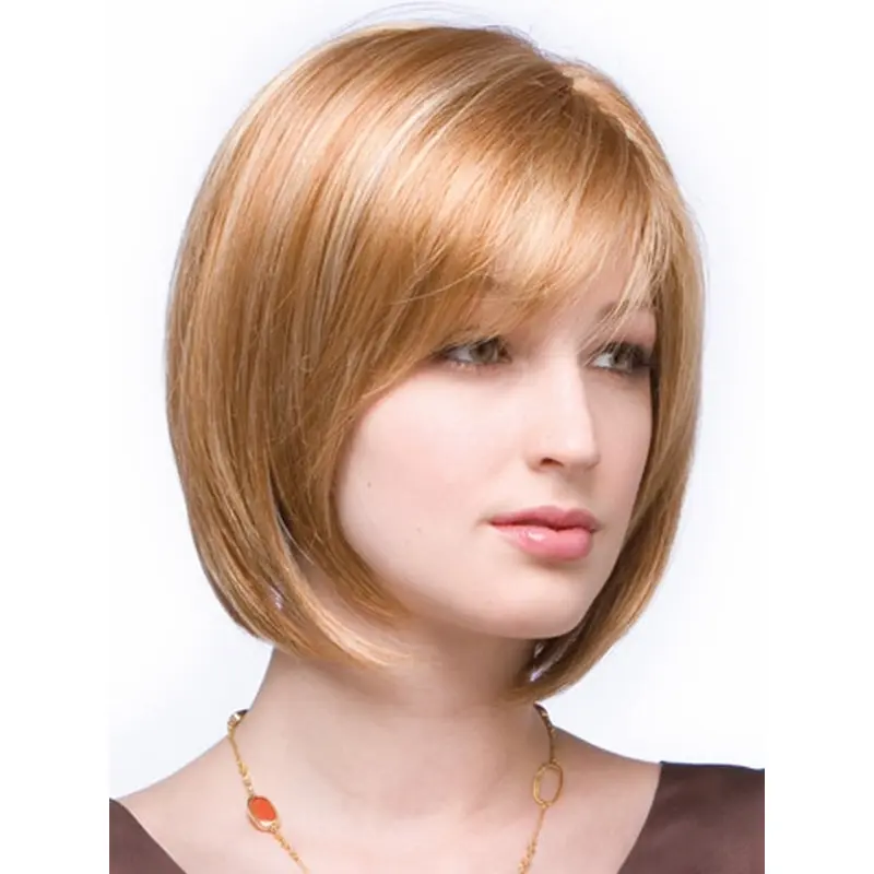 Auburn Popular Lace Front Synthetic Medium Wigs