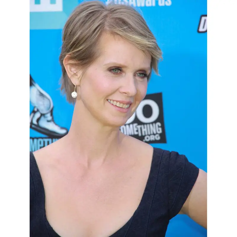Short Remy Human Hair Capless Straight Lady Wigs 8 Inch