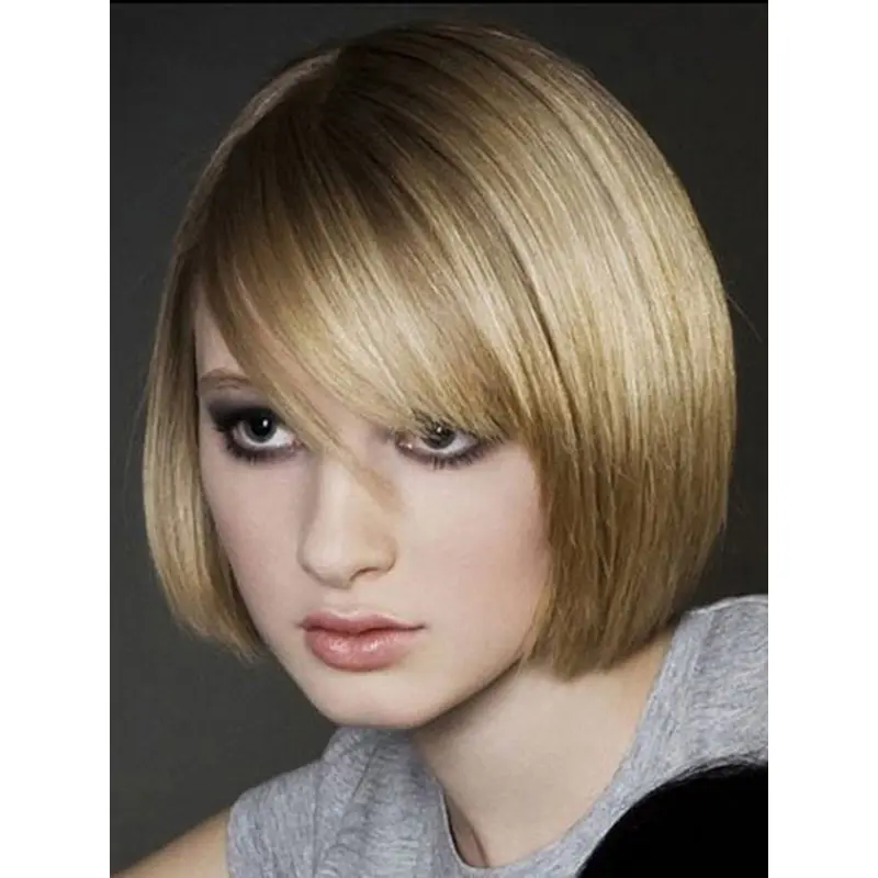 Braw Blonde Straight Chin Length Wigs