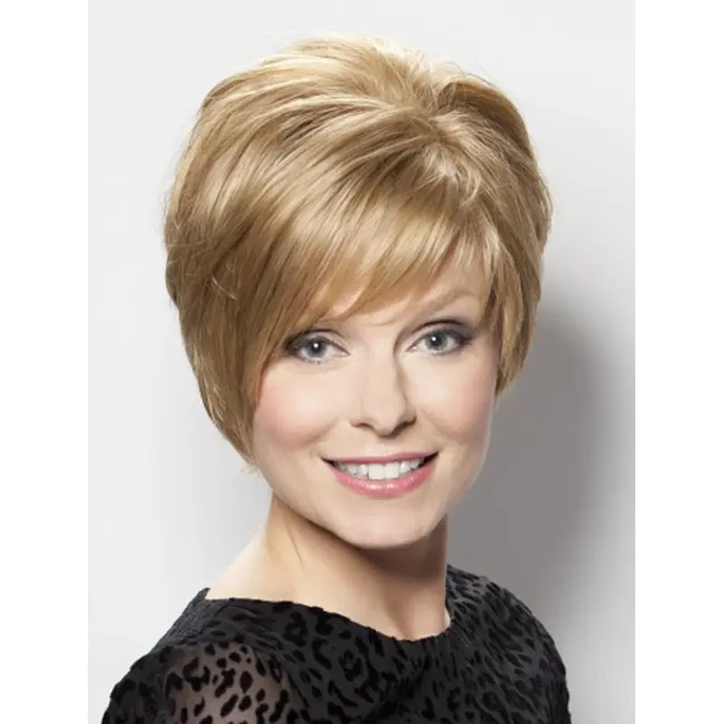 Blonde Lace Front Synthetic New Short Wigs