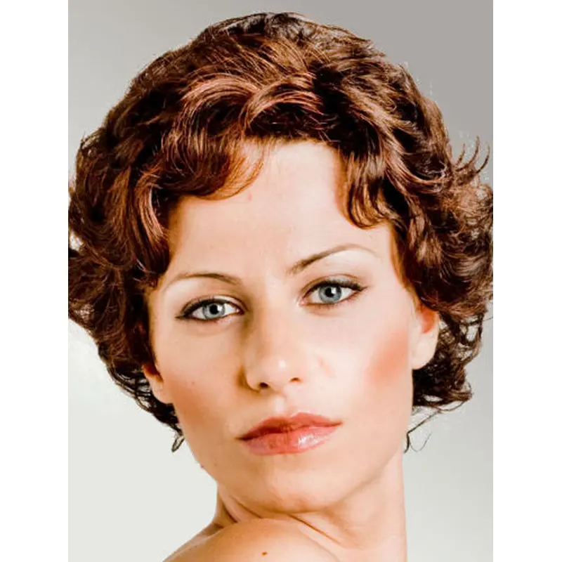 Amazing Curly Auburn Classic Fabulous Wigs