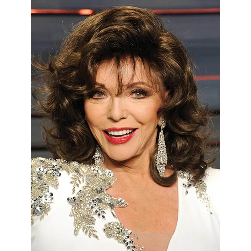 Classic Curly 14" Lace Front Joan Collins Wigs
