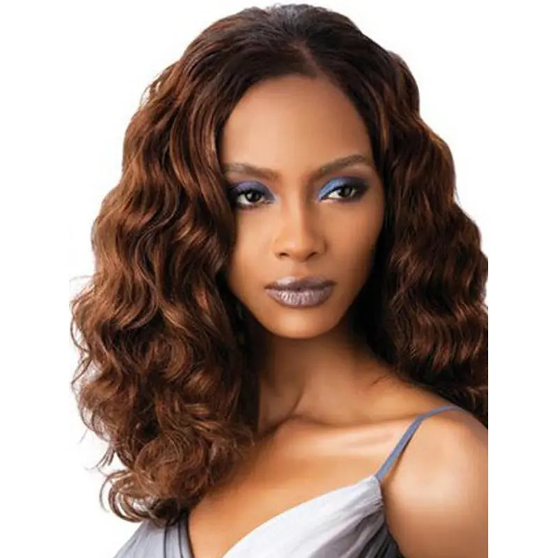 Affordable Auburn Wavy Shoulder Length Wigs For Cancer