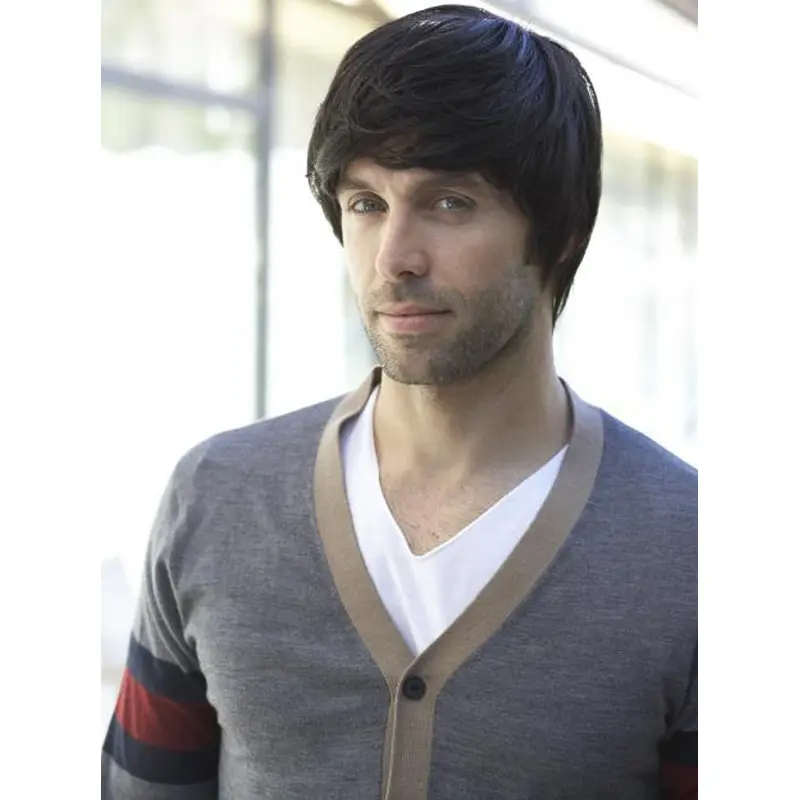 Ideal Straight Full Lace Short Men Wigs