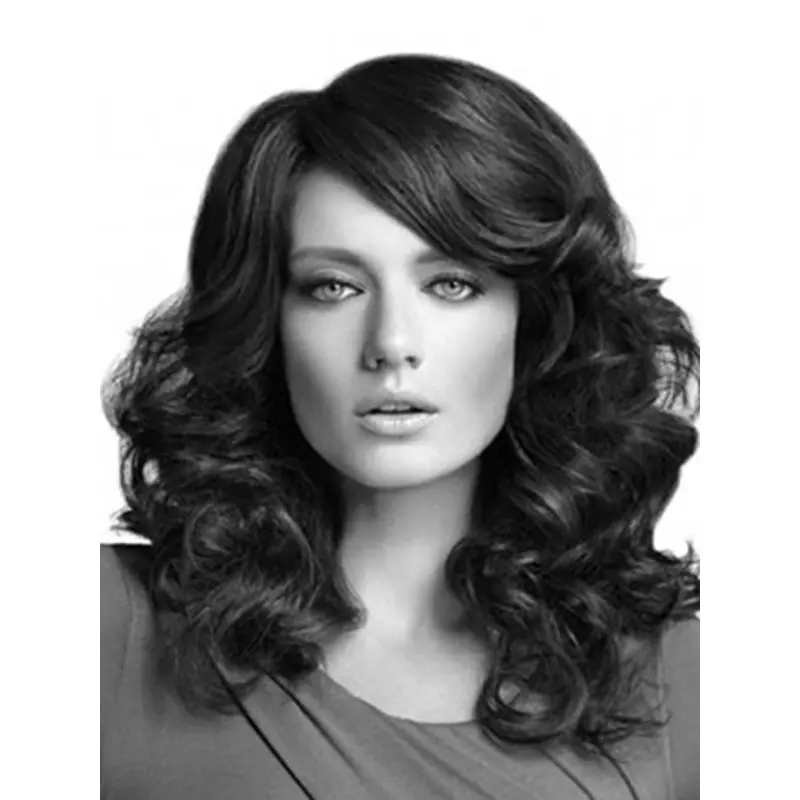 Best Black Curly Synthetic Long Wigs
