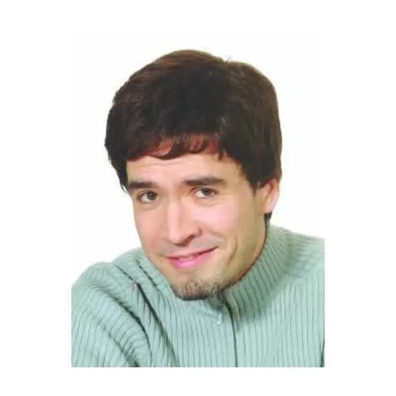 Braw Brown Straight Short Men Wigs