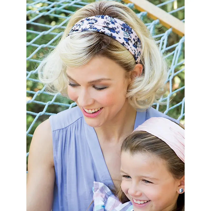 Amazing Monofilament Wavy Blonde Medium Wigs