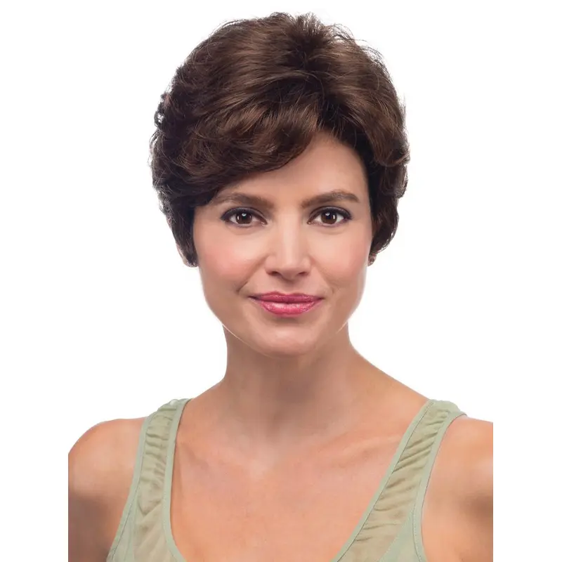Wavy Layered Lace Front Short Wig