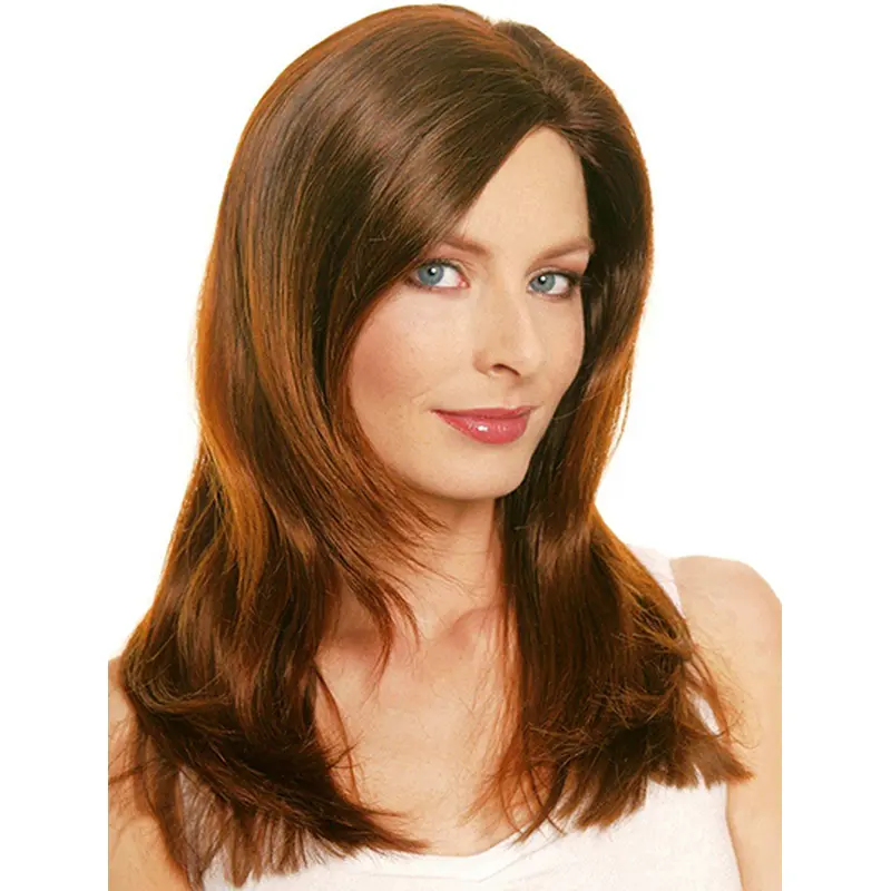 Blonde Wavy Remy Human Hair Gorgeous Long Wigs