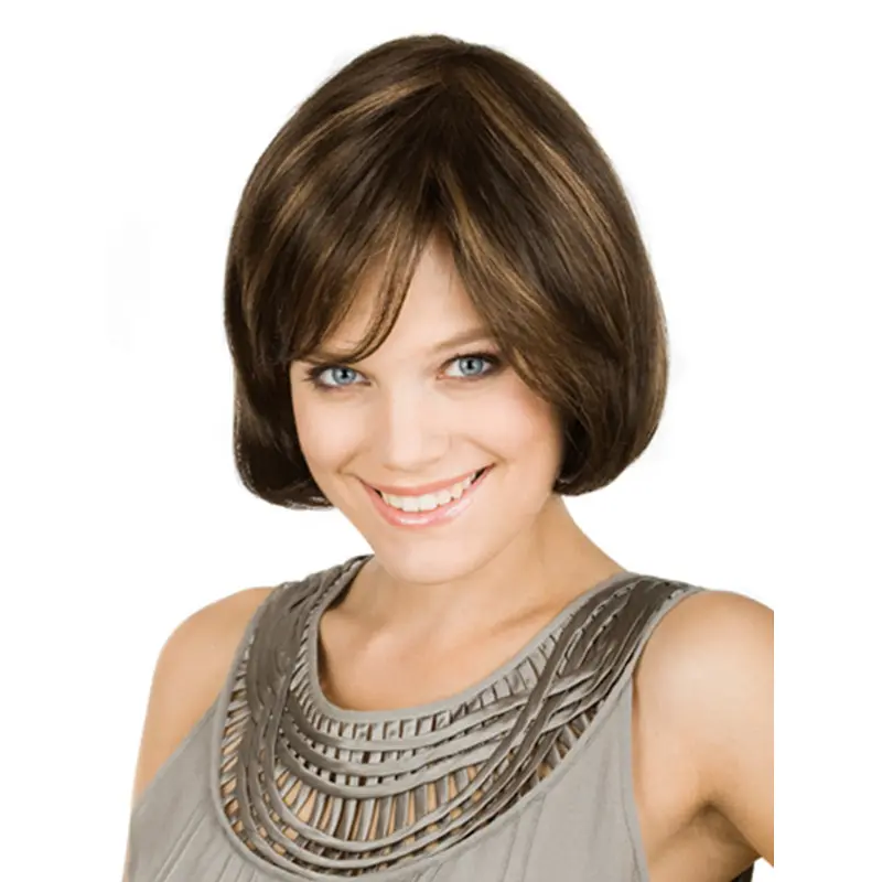 Incredible Monofilament Wavy Chin Length Lace Wigs