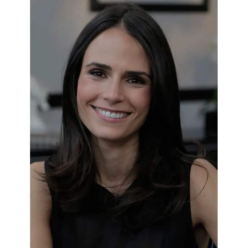 Black Capless Long Jordana Brewster Wigs