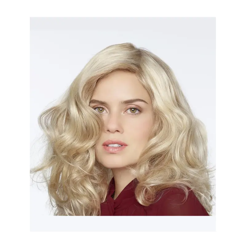 Amazing Blonde Long Curly Without Bangs Fantastic Wigs