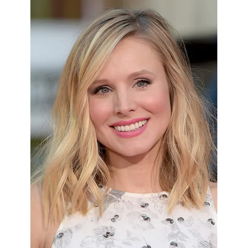 Synthetic Shoulder Length Capless 14" Kristen Bell Wigs