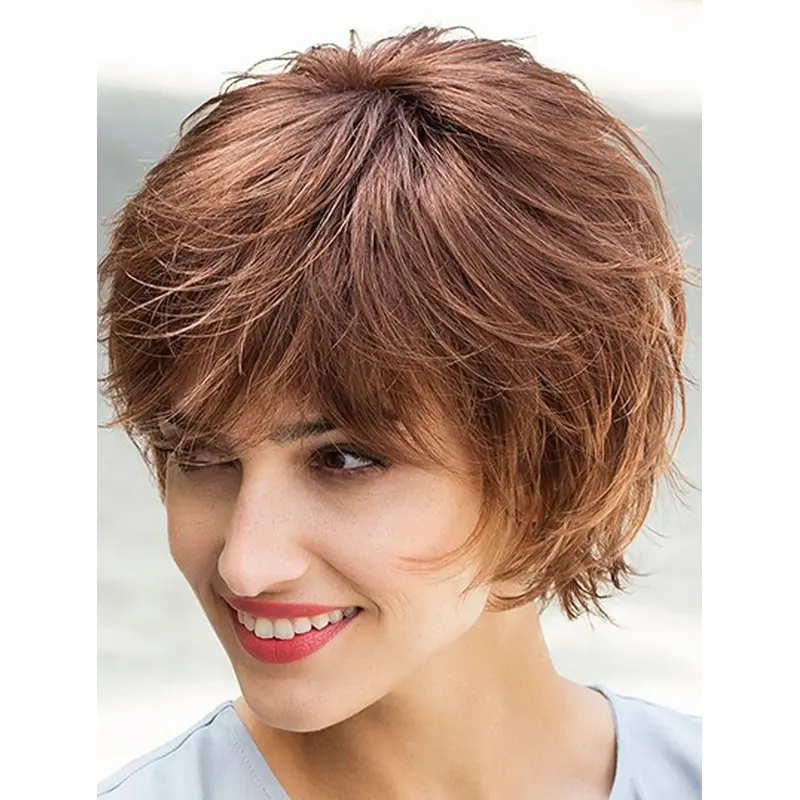 Amazing Lace Front Straight Chin Length Glueless Lace Wigs