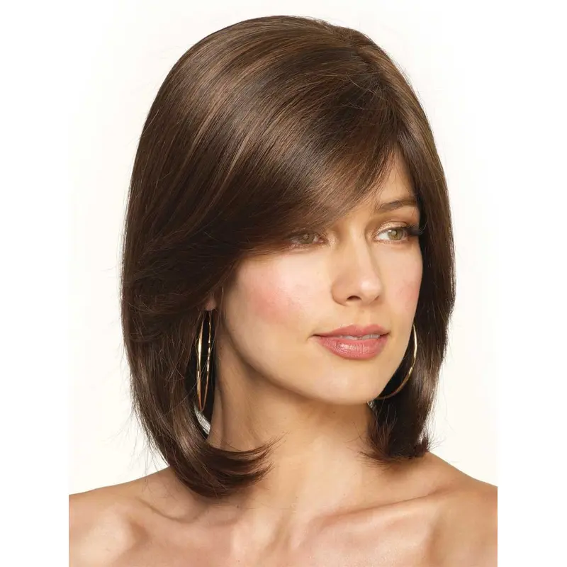 Auburn Fashion Lace Front Synthetic Medium Wigs
