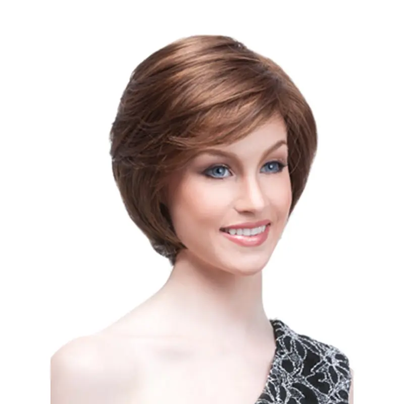 Faddish Monofilament Straight Chin Length Wigs