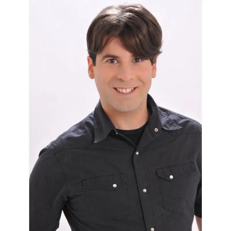 Affordable Straight Lace Front Short Men Wigs