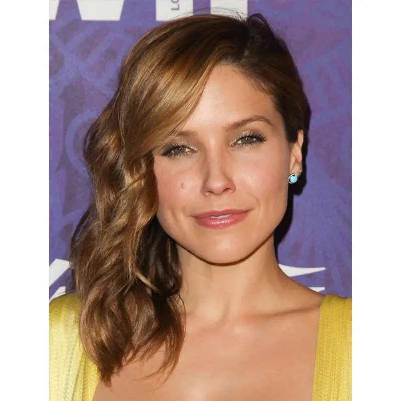 Fantastic Shoulder Length Wavy Brown With Bangs So Great Wigs