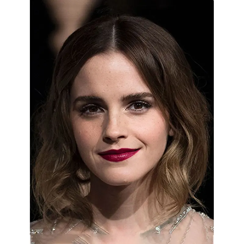 Synthetic Chin Length Lace Front 12" Emma Watson Wigs