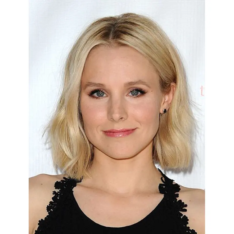 Synthetic Chin Length Lace Front 12" Kristen Bell Wigs