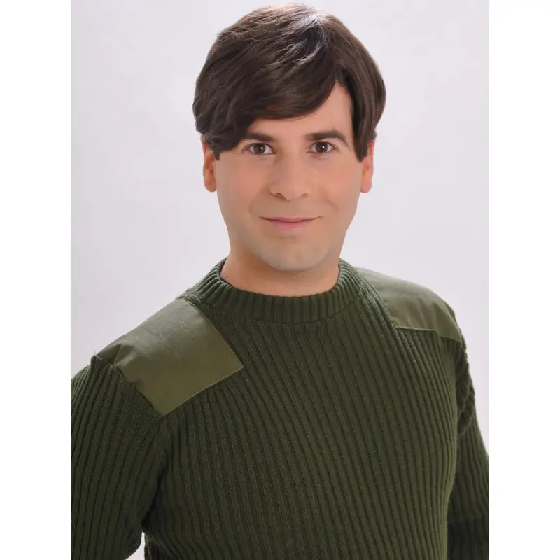 Trendy Straight Lace Front Short Men Wigs