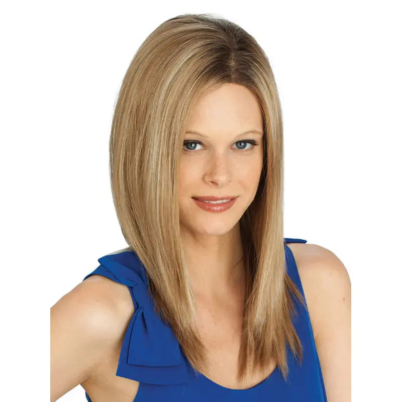 Blonde Lace Front Synthetic No-fuss Wigs For Cancer