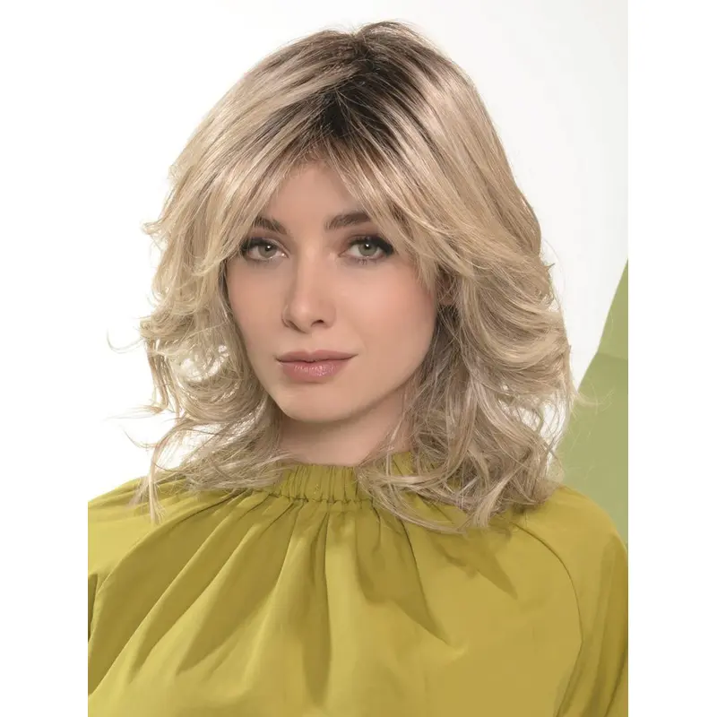 New Blonde Synthetic Straight New Monofilament Wig