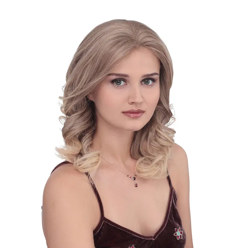 Beautiful Long Curly Blonde Without Bangs So Great Wigs