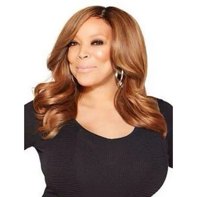 Wavy 16" Lace Front Auburn Wendy Williams Wigs