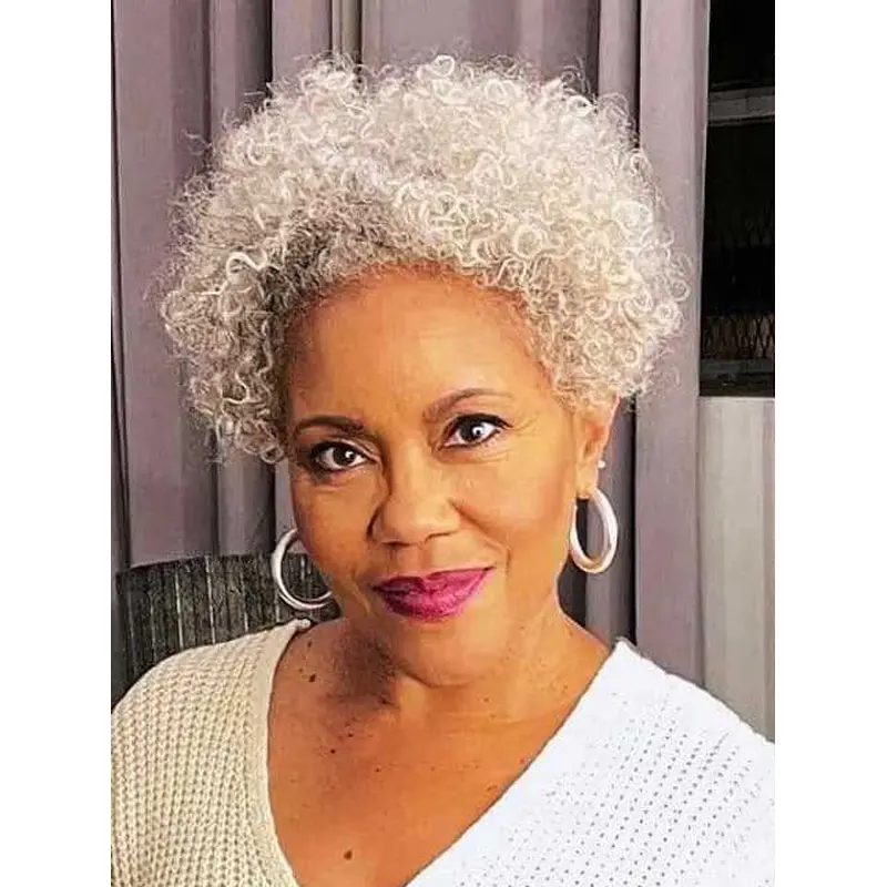 Synthetic Wigs African American Bobs Monofilament 8" Wigs