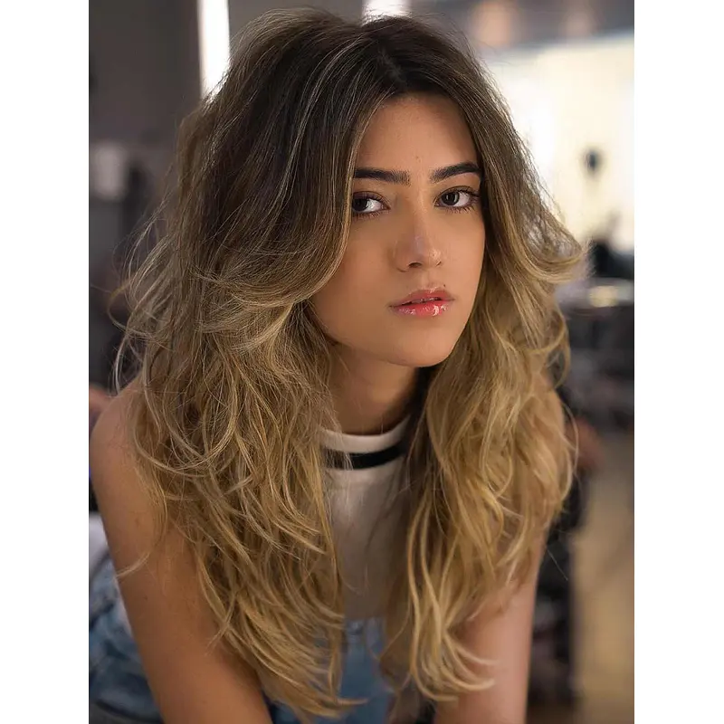 Best Lace Wigs Wavy Synthetic Layered Wigs