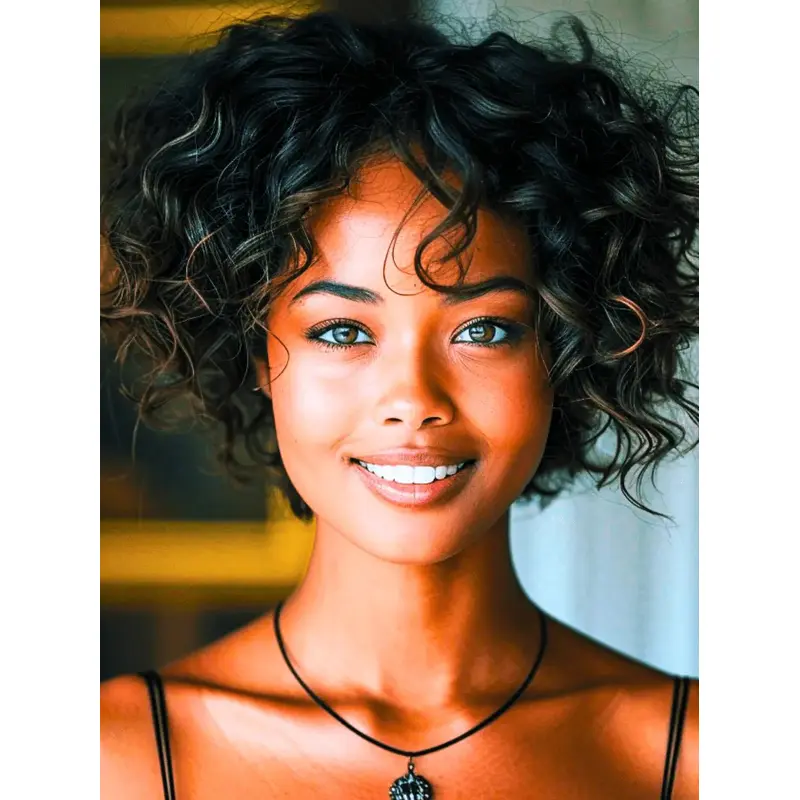Wigs For African Americans Synthetic Bobs Black Wigs