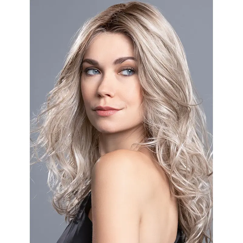 Synthetic Without Bangs Wavy Monofilament Good Long Hair Wig
