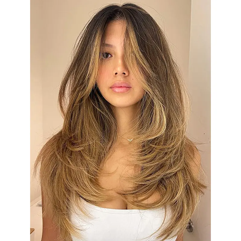 Monofilament Wavy 18" Extra Long Hair Wigs