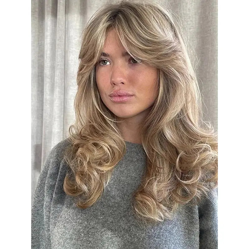 Synthetic 18" Lace Front Wigs Long