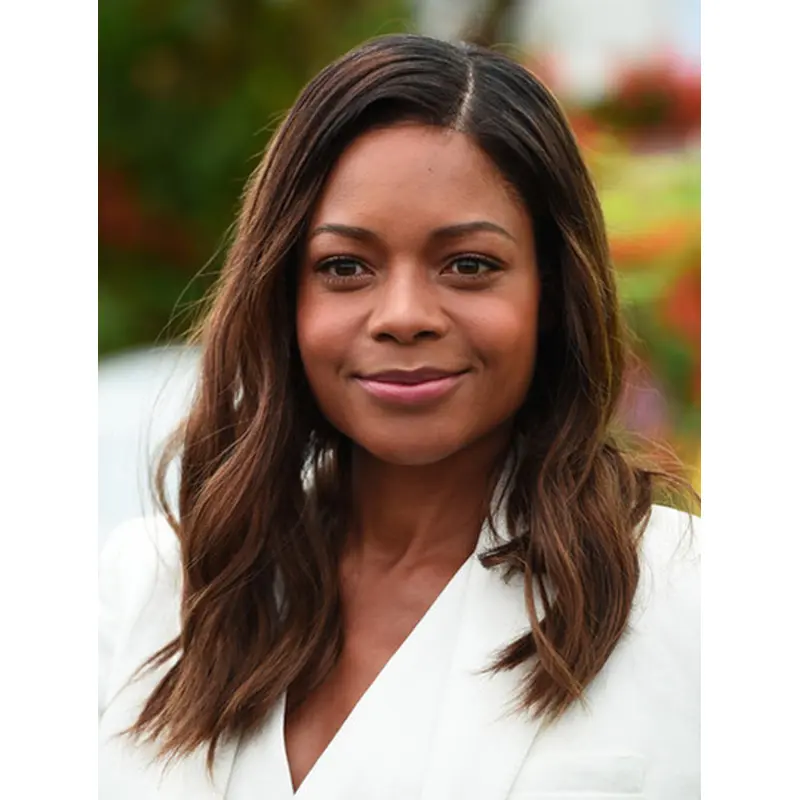 16" Lace Front Long Brown Without Bangs Naomi Harris Wigs
