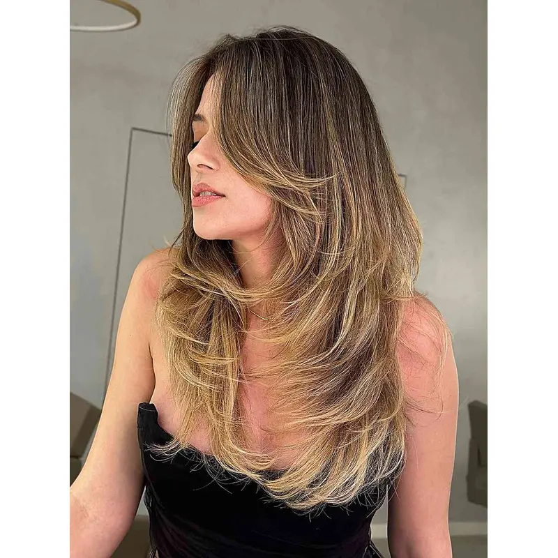18" Synthetic Monofilament Long Wigs For Sale