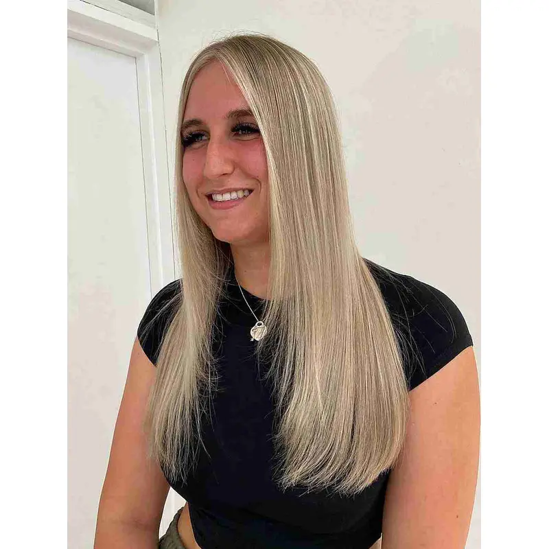 Wigs For Women Lace Front Without Bangs Wigs Synthetic Long Wigs