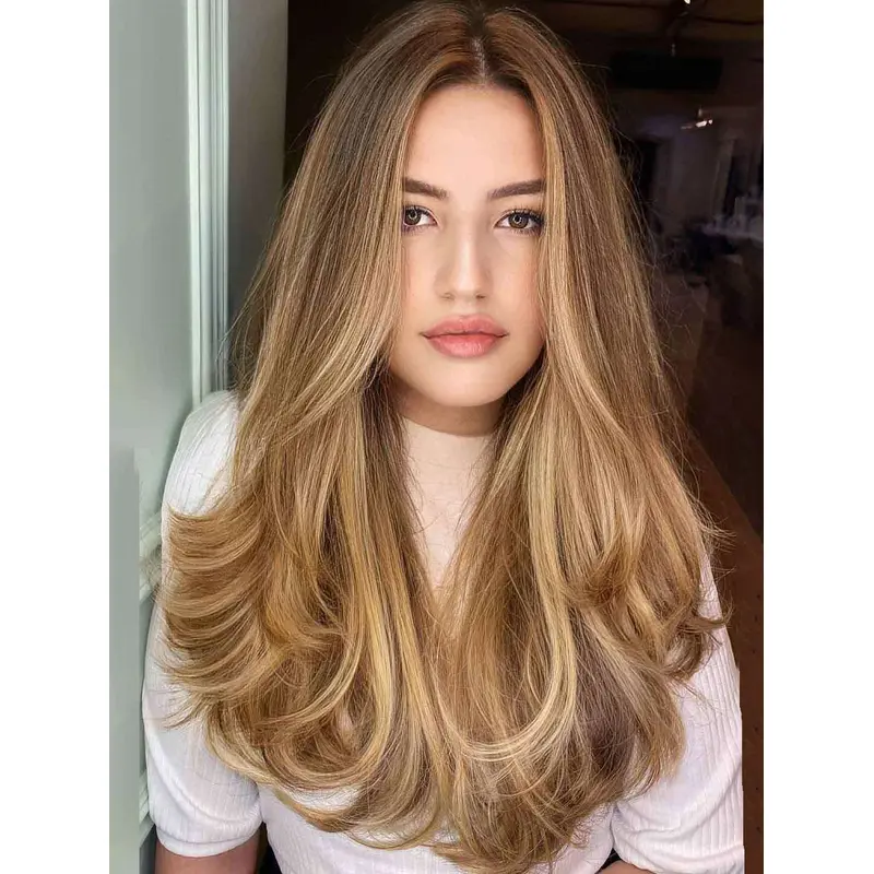 Blonde Long Wigs 22" Blonde Lace Front Wigs