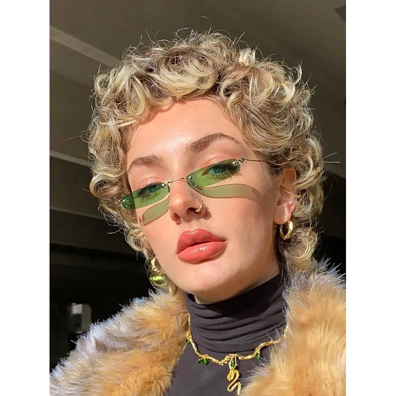 Short Curly Bob Wigs 8" Blonde Synthetic Wigs