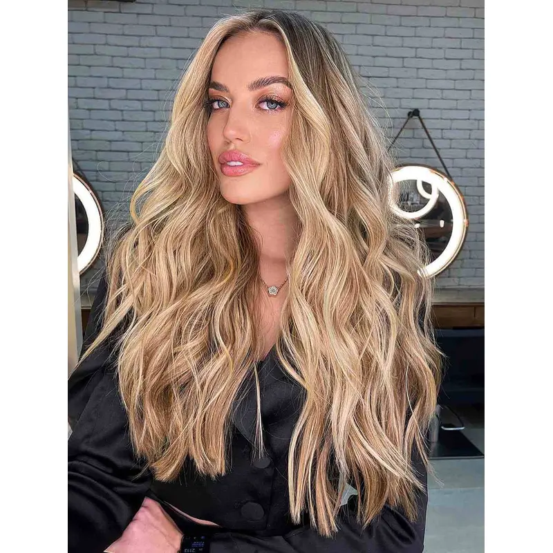 Best Lace Wigs Wavy Synthetic Layered Wigs