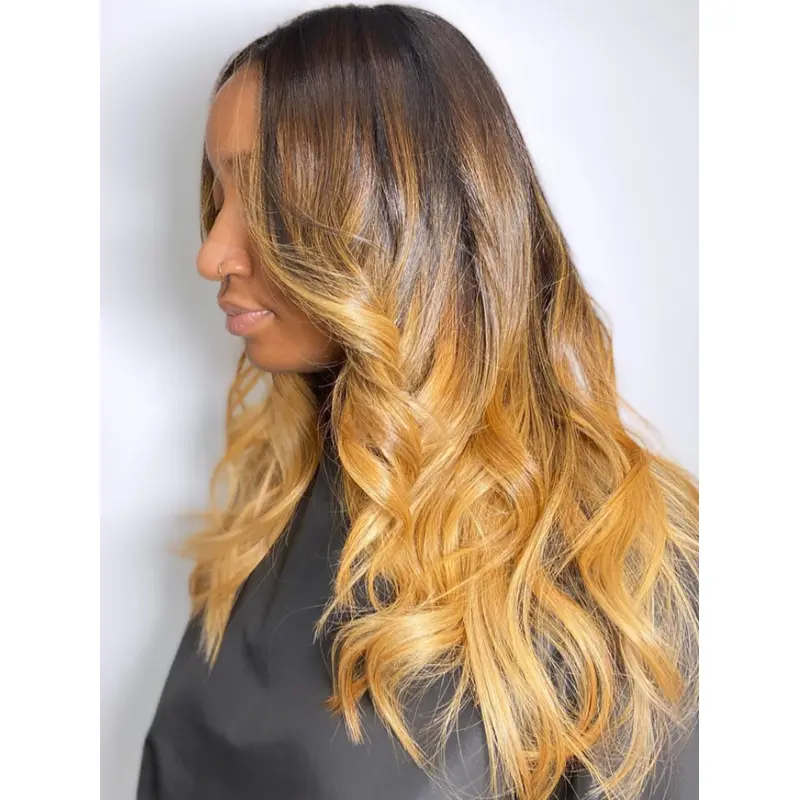 Wigs That Look Natural African American Lace Front 18" Long Wigs