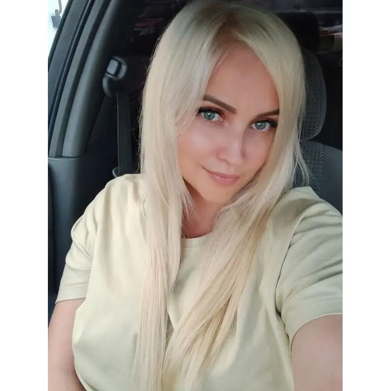 Long Hair Wigs For Women Straight Lace Front Wigs Blonde Synthetic Wigs