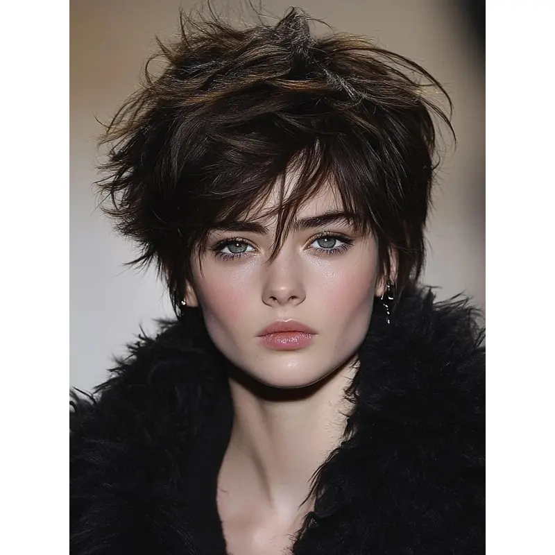 Human Hair Short Wigs 8" Bobs Black Monofilament Straight Wigs