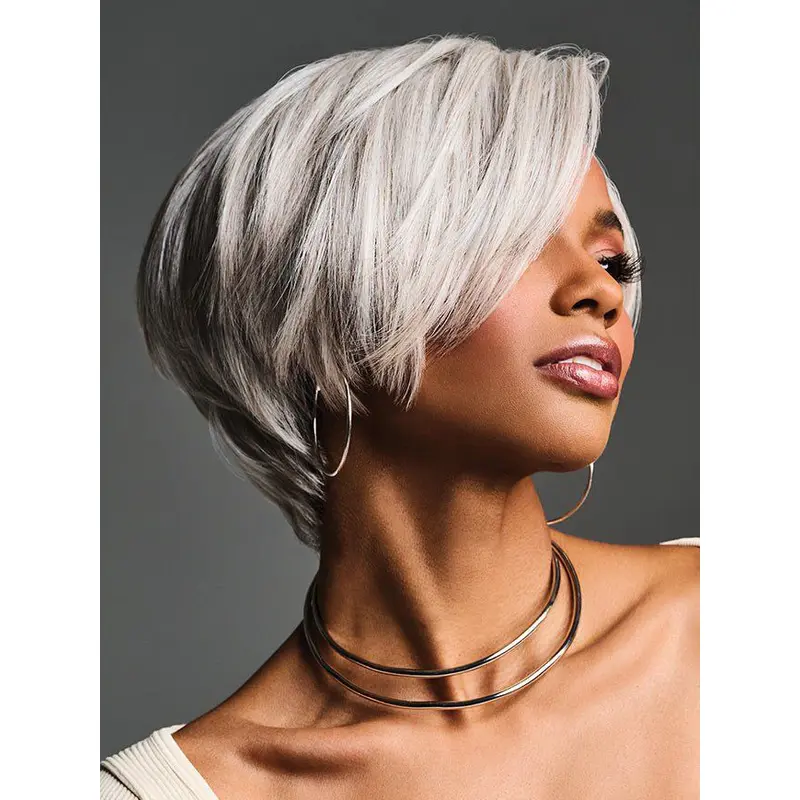 Africa Wigs 6" Layered Straight Wigs