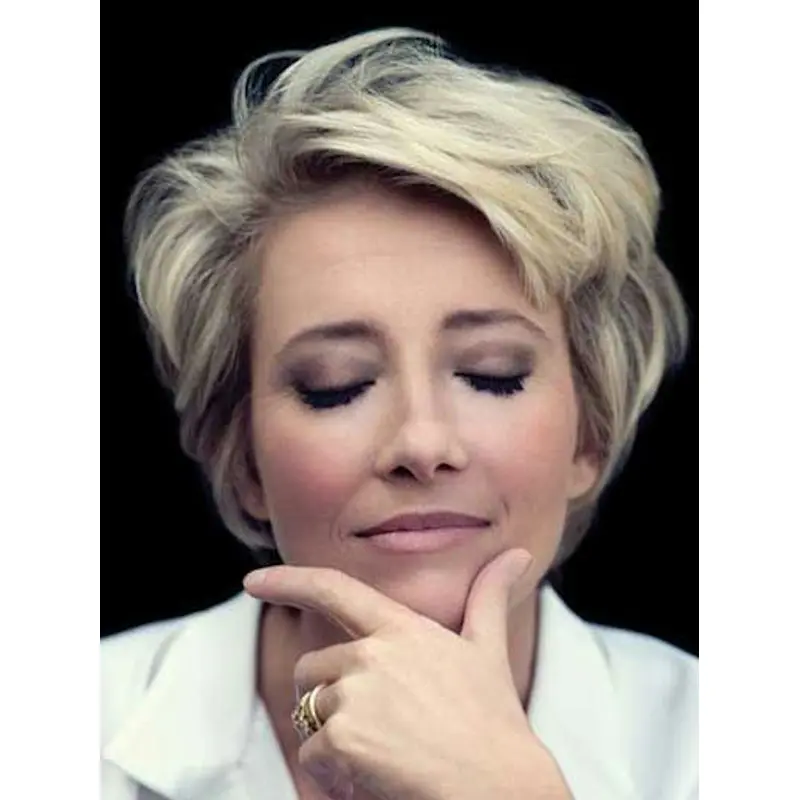 Short Lace Front Wigs Synthetic Ombre/2 Tone 6" Layered Wigs