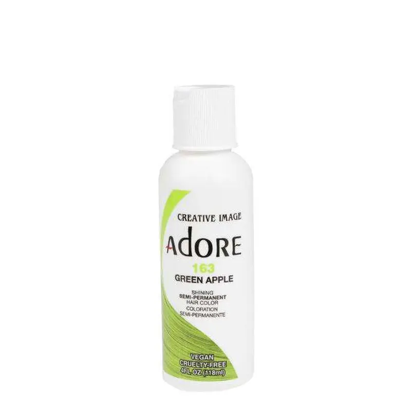 Adore Semi-Permanent Hair Color - 163 Green Apple