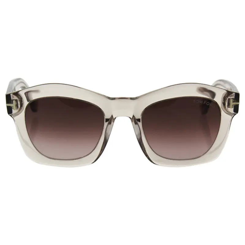 Tom Ford Tom Ford TF431 74S Greta - Transparent Pink/Burgundy by Tom Ford for Women - 50-21-140 mm Sunglasses