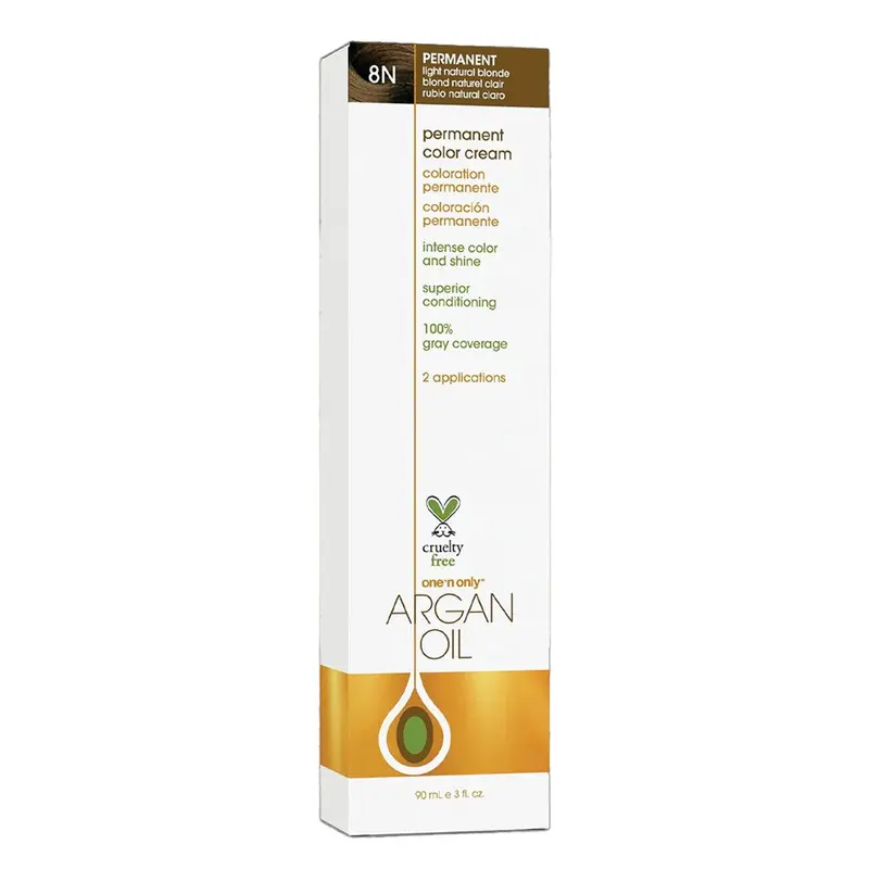 One 'n Only Argan Oil Permanent Hair Color - 8N Light Natural Blonde