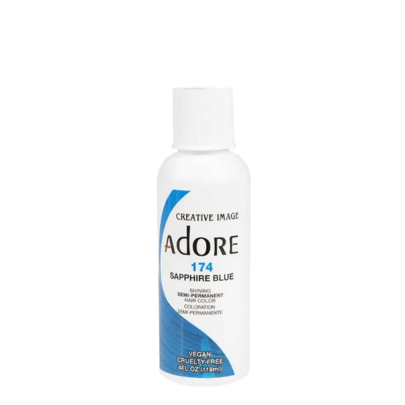 Adore Semi-Permanent Hair Color - 174 Sapphire Blue